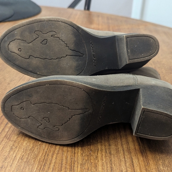 Rocket Dog Soundoff Western Bootie Light Brown Taupe 7.5 - Picture 4 of 5